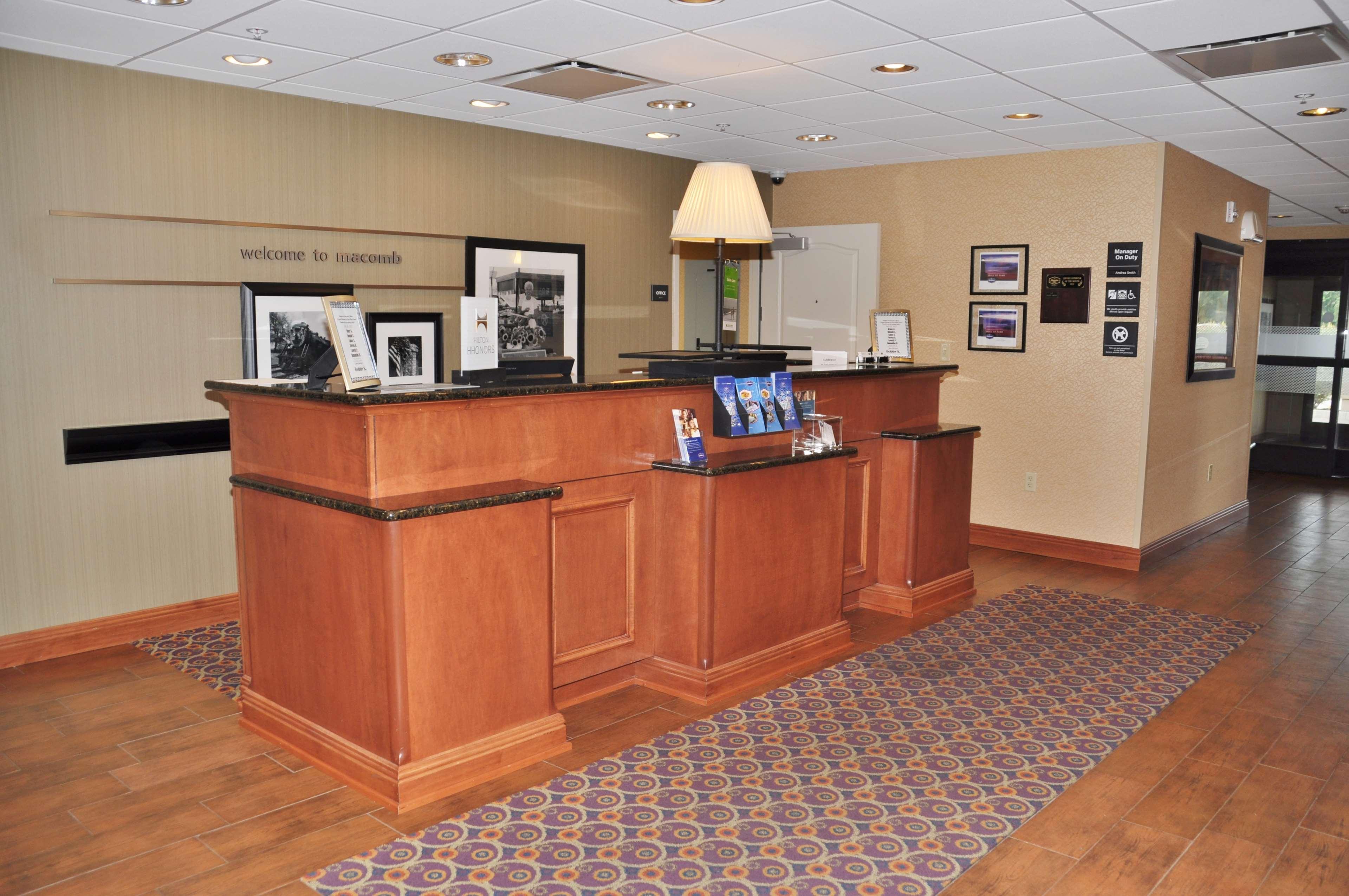 Hampton Inn Macomb Luaran gambar